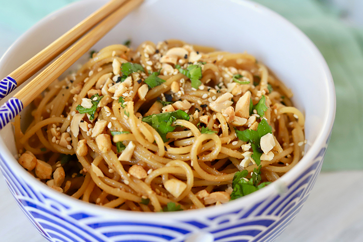 Sesame Peanut Noodles