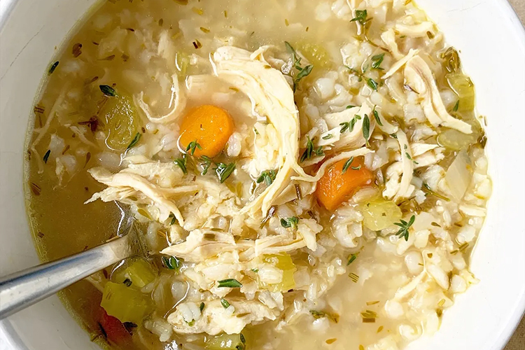 Turkey And Rice Soup